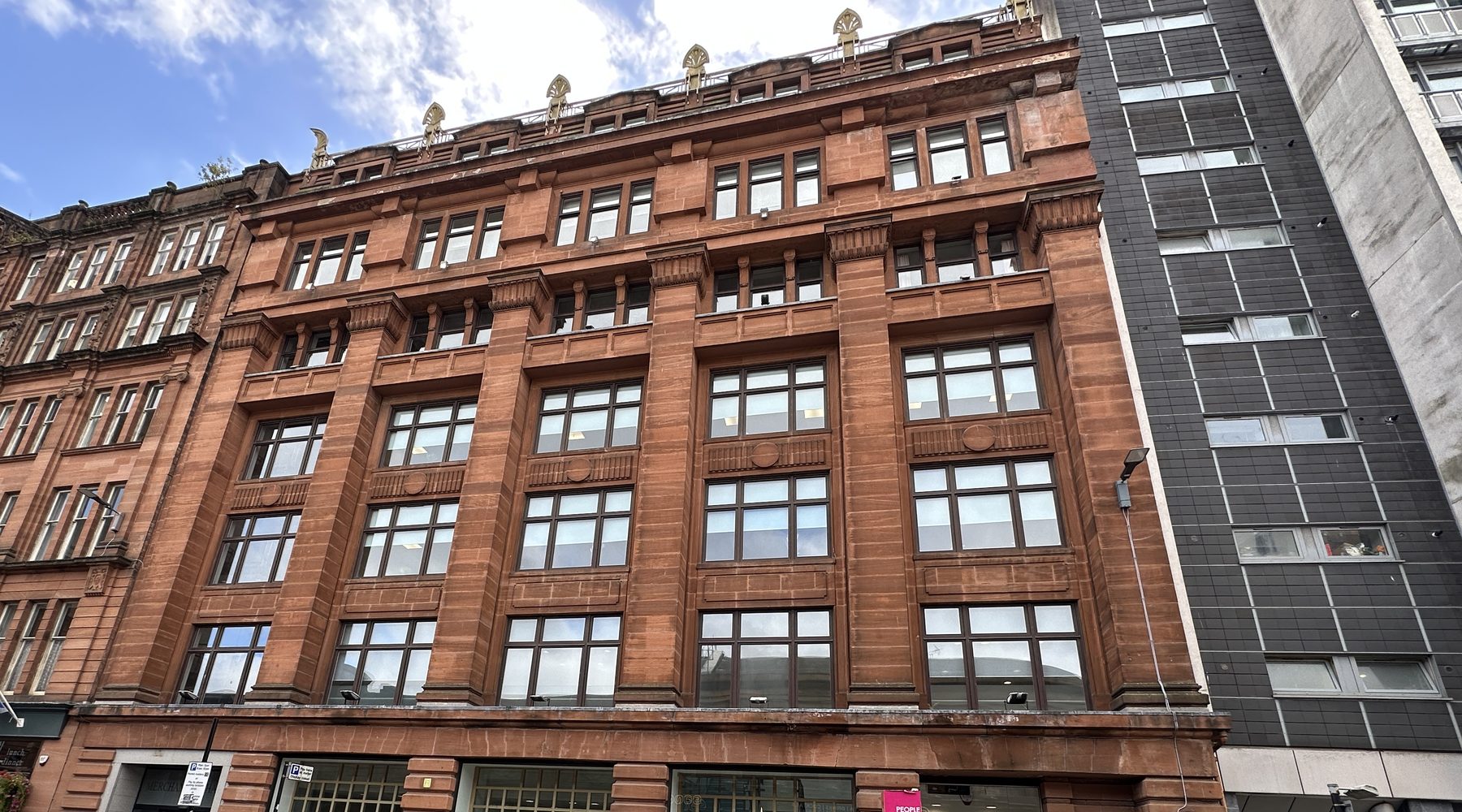 20 Bell Street, the red sandstone warehouse that Il Salotto sits on top of